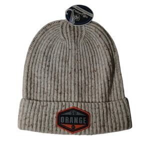 Syracuse University Hat New Beanie Winter Orange 1870 New York Cuffed Patch NY
